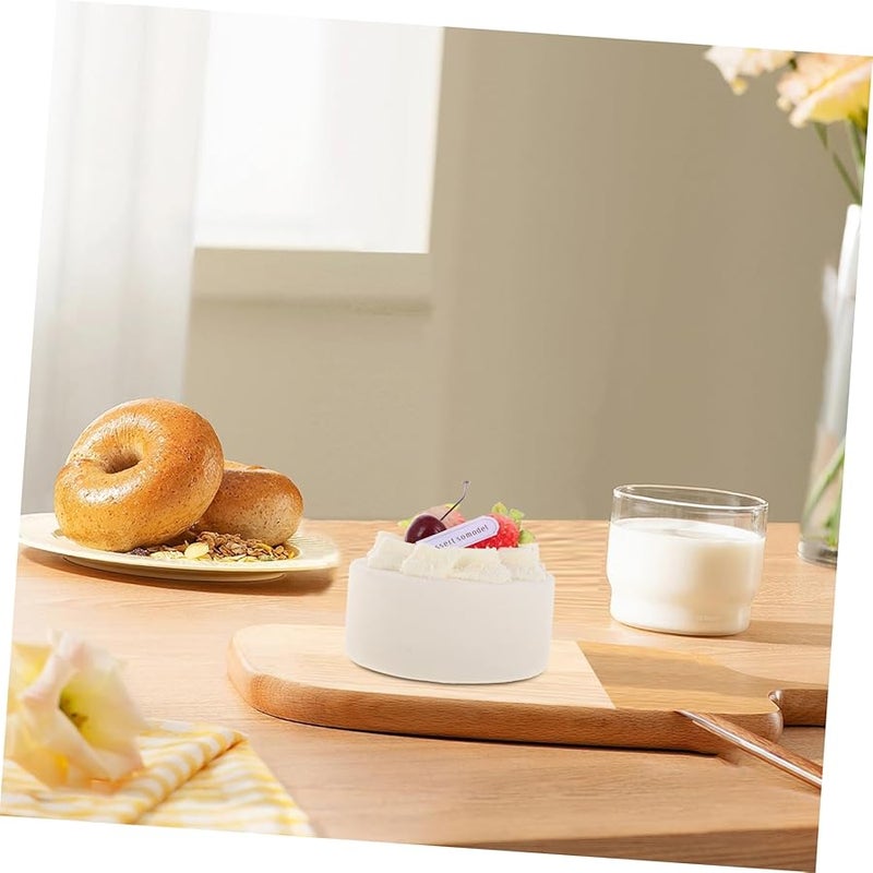 4 Inch Realistic Faux Cake Display Model For Food Photography And Party Decorations - Image 4